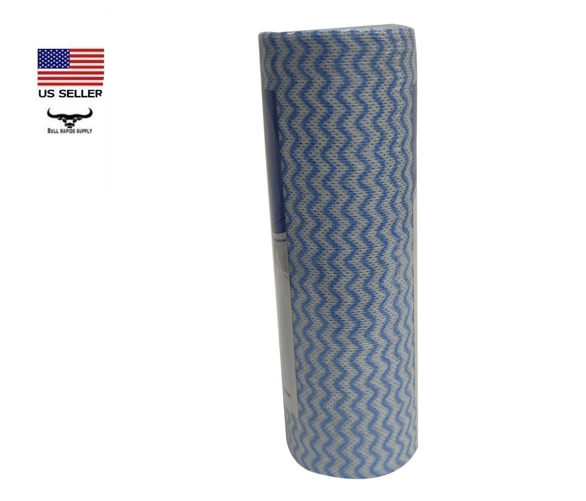 Multi-Use Cleaning Cloths – 50 Count Reusable Non-woven, Perforated Roll