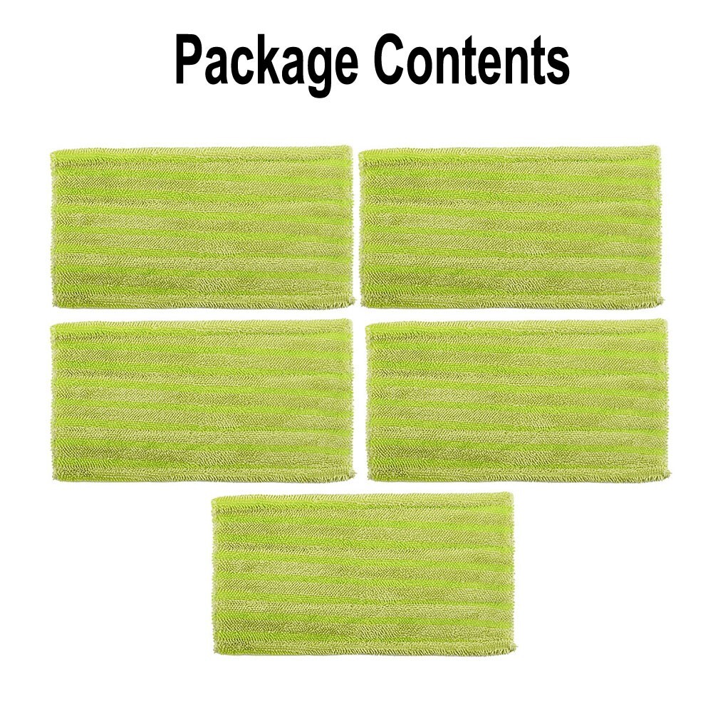 Microfiber Cloth Cloth 29*15cm 5 Pack 500 Times Dirt For Swiffer Wet Jet