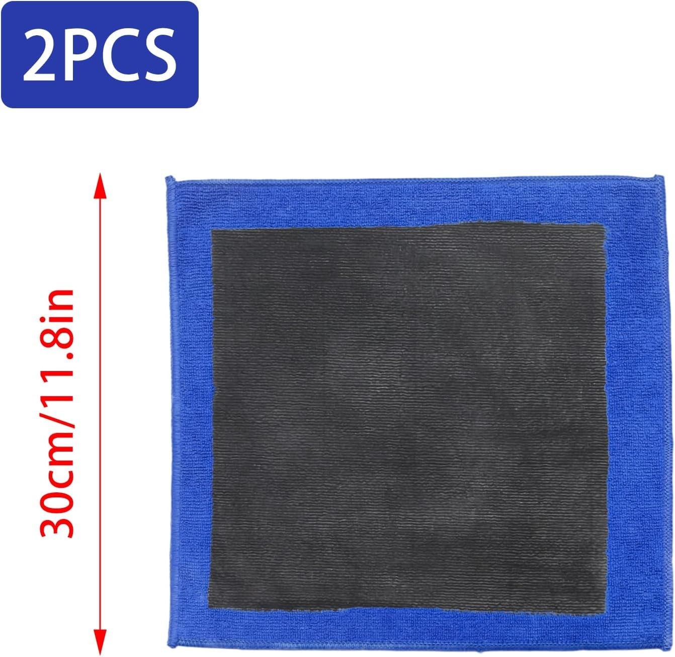 Clay Towel 2 Pcs Blackline Clay Towel Microfiber Car Detailing