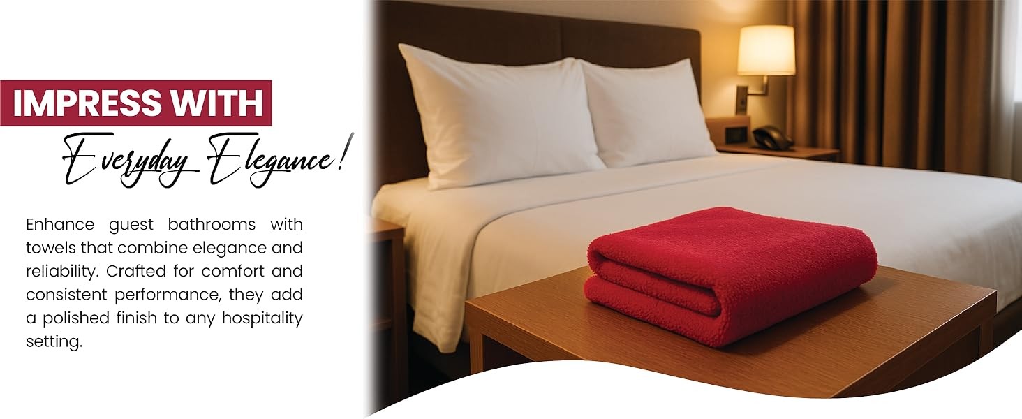 Luxury Hand Towels – 550 GSM, 16×27 Inch, Pack of 6, 100% Ring Spun Cotton –