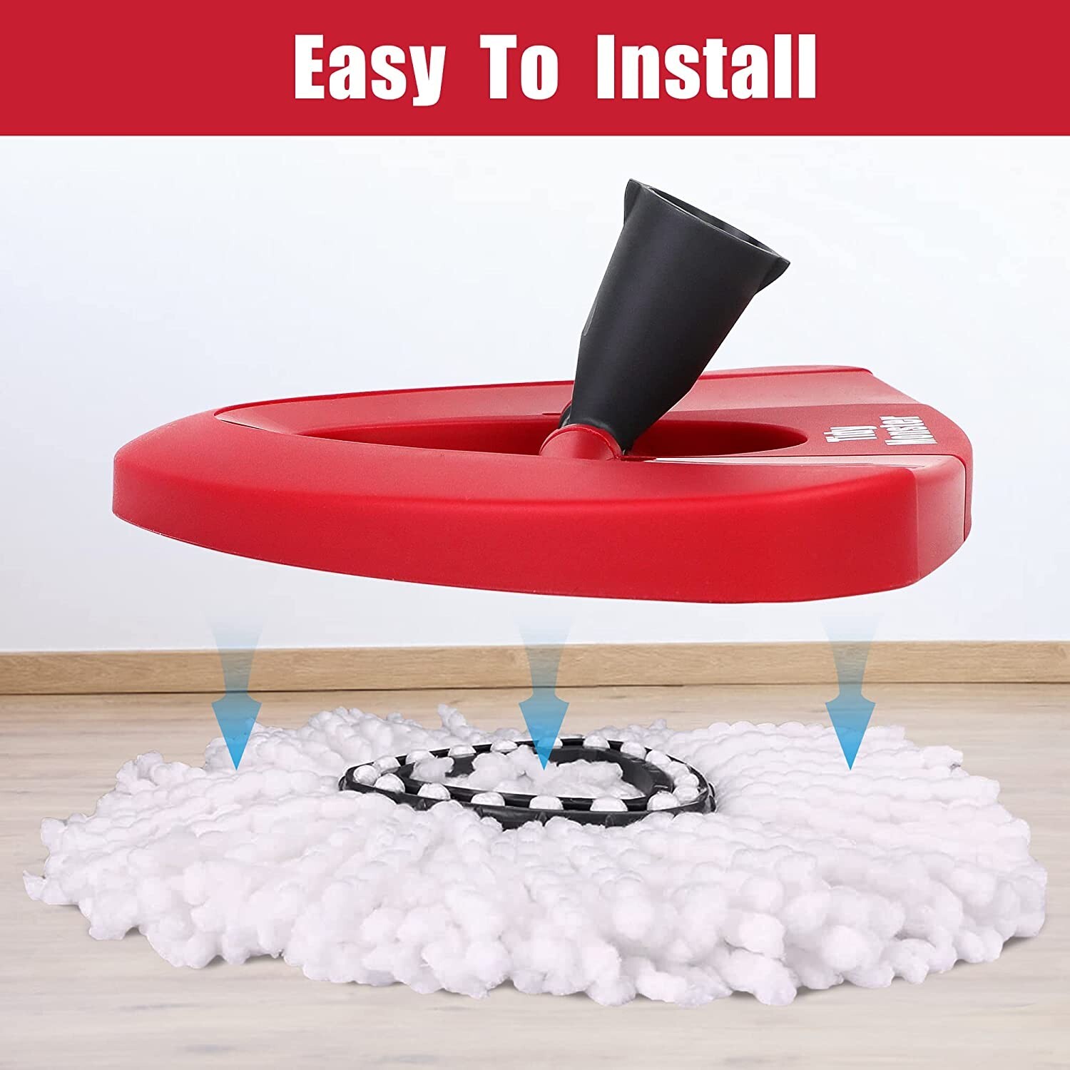 Mop Replacement Base for Easy Wrin Spin Mop,Plastic Mop Cover Case Disc