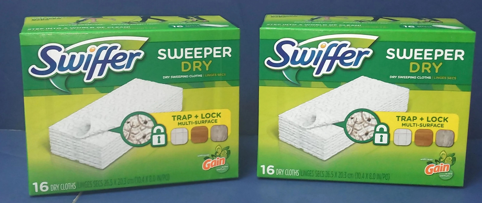 Swiffer Dry Sweeping Cloths Gain Scented Pad Refills 32 Ct Free Shipping