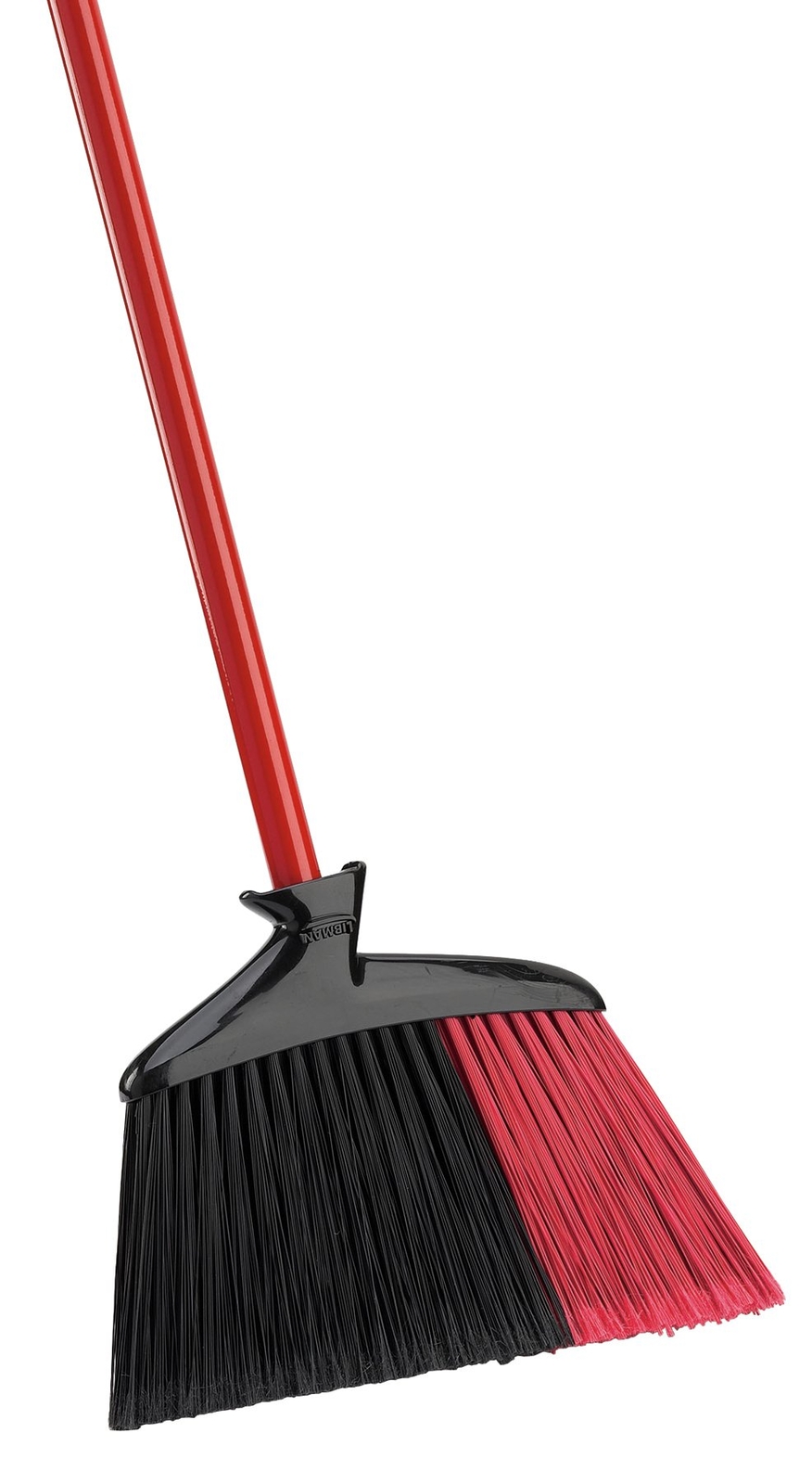 Libman Heavy Duty Indoor Outdoor Angle Broom with Sturdy Steel Handle