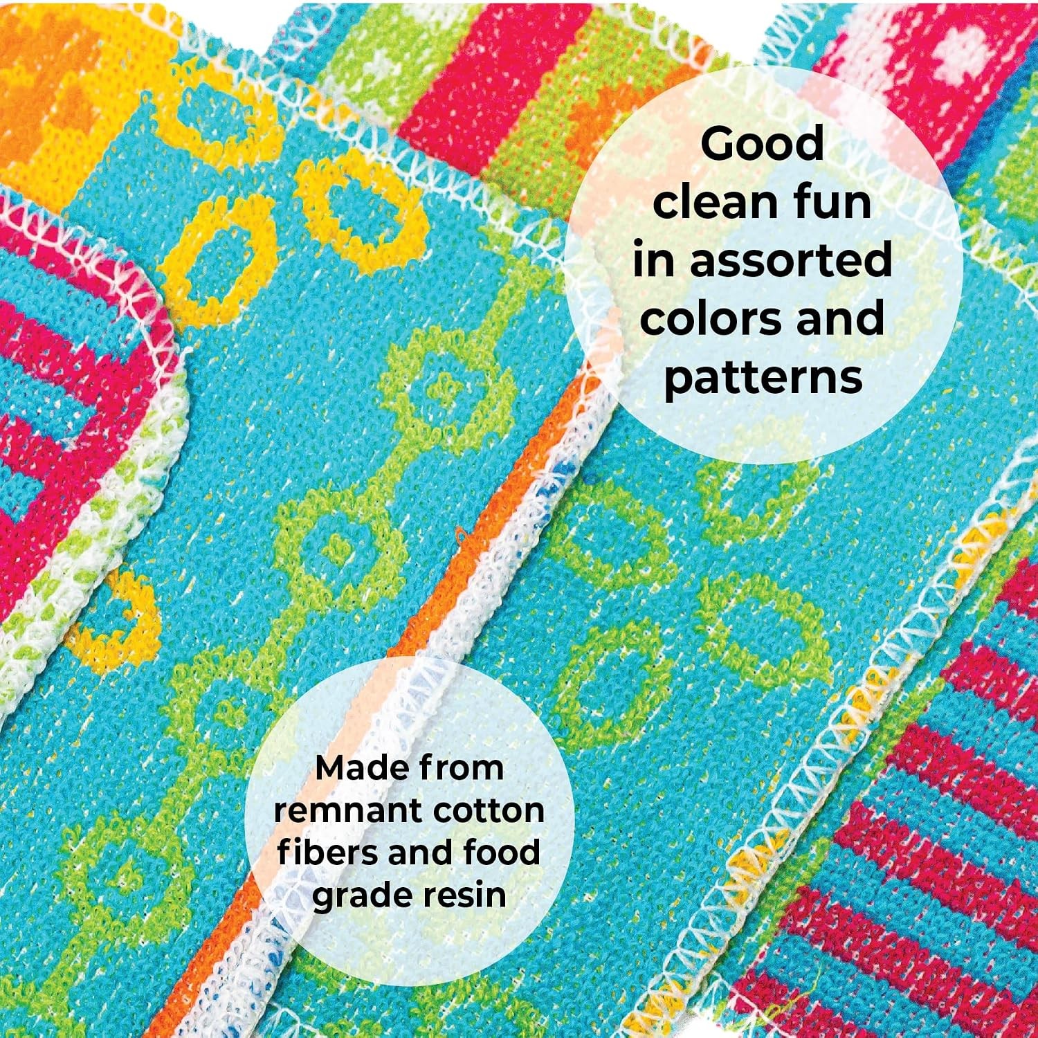 Reusable Non Scratch Kitchen Dish Scrubbers Dish Scrubbing Pads 4 Pack