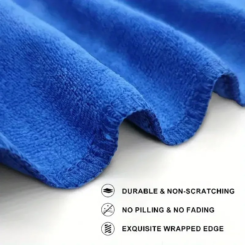 Microfiber Cleaning Cloth Lint Free Absorbent Towel Car Window Glass Clean