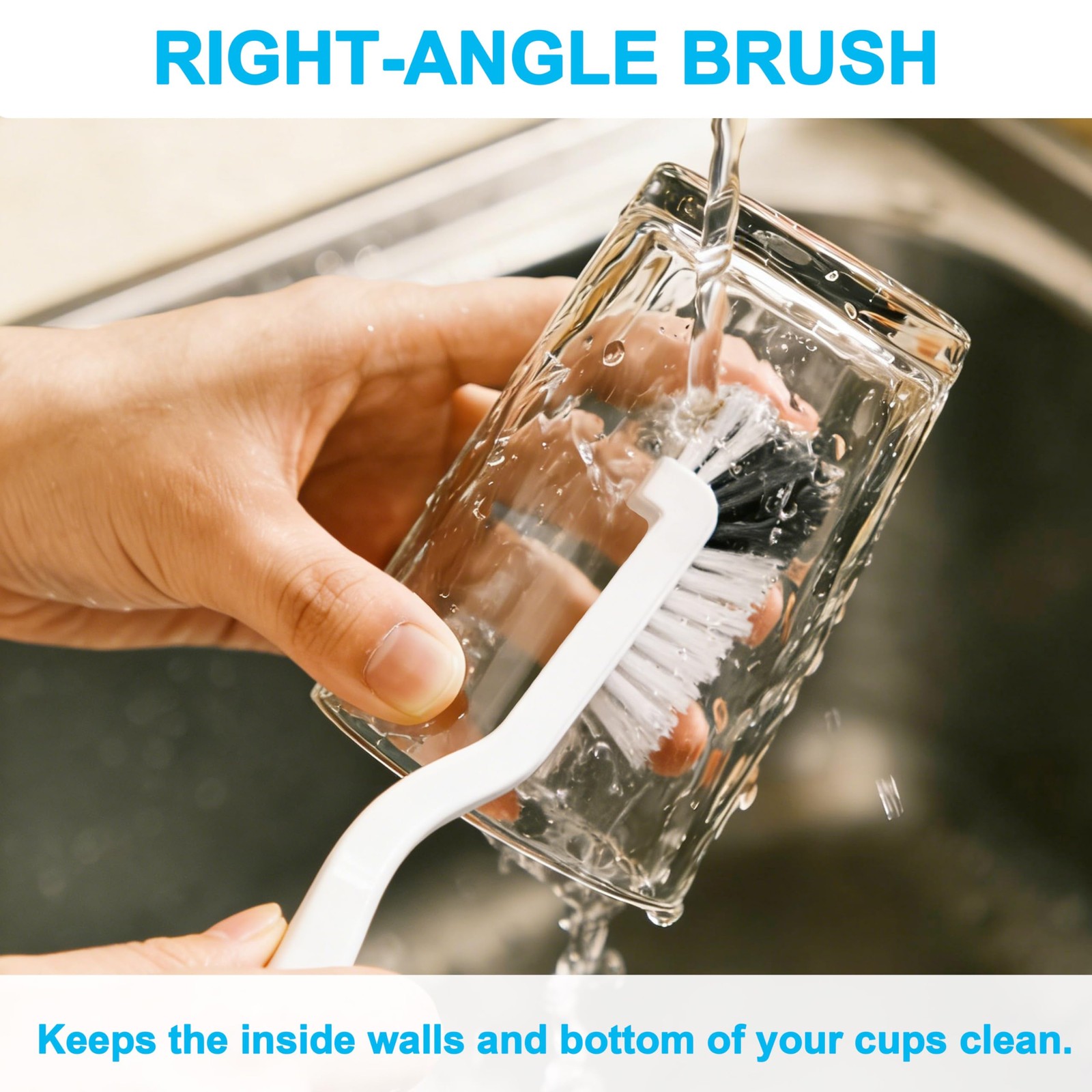 14Pcs Crevice Cleaning Brush Set, Hard Bristle Scrub Brushes Tools, V Shape Grou