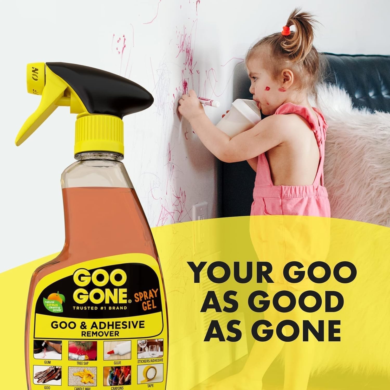 Goo Gone Automotive Adhesive Remover, & Grime Cleaner for Bumper 12 B0F1DXKFL OZ