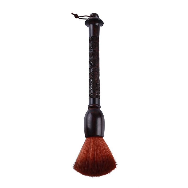 Creative Chinese Style Cleaning Brush Hand-carved Dragon Pattern Sandalwood