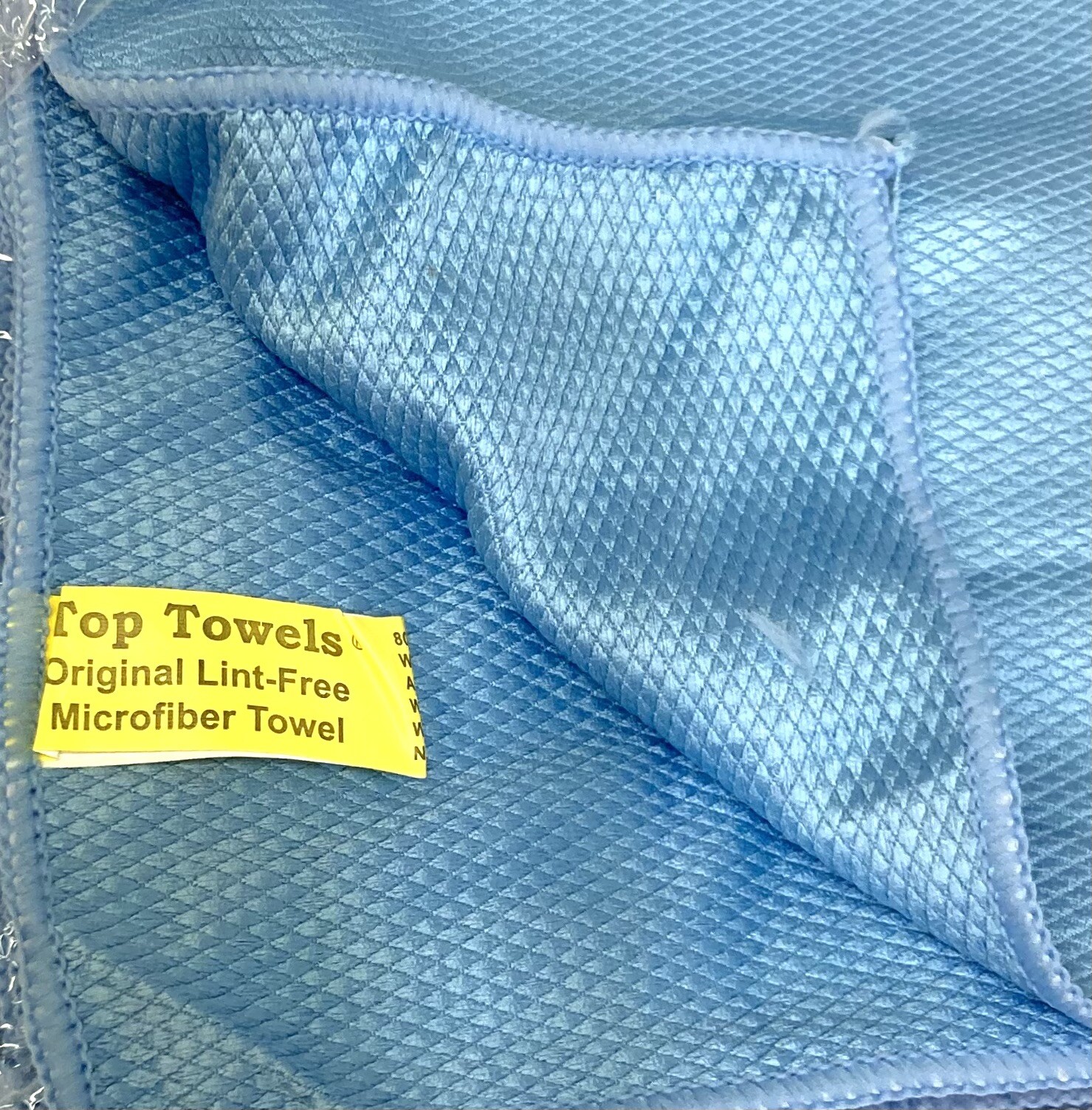 Towels By Doctor Joe ULTRA-55BLU 16×24 Micro Detailing Glass Towel BLUE 12 PACK