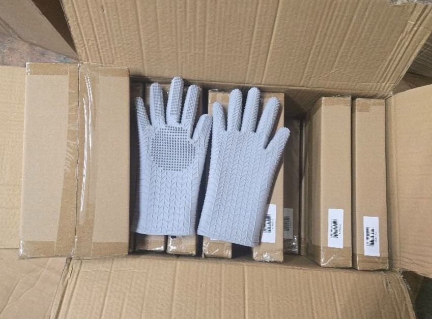 24 Pairs Silicone Heat Resistant Kitchen OVen Cooking Flame Glove Wholesale Deal