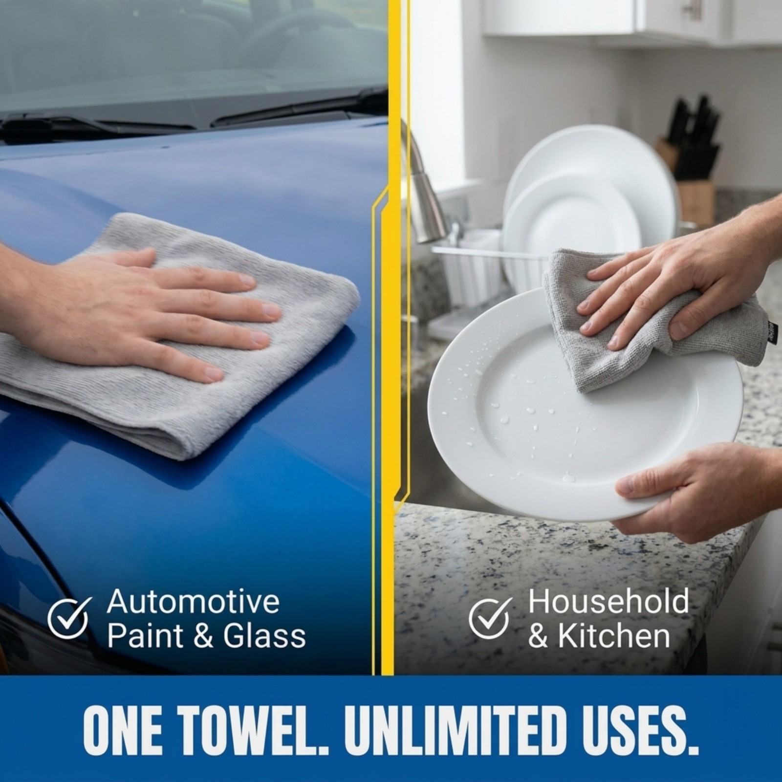 NASCAR Microfiber Towels – Automotive, Glass & Household Cleaning