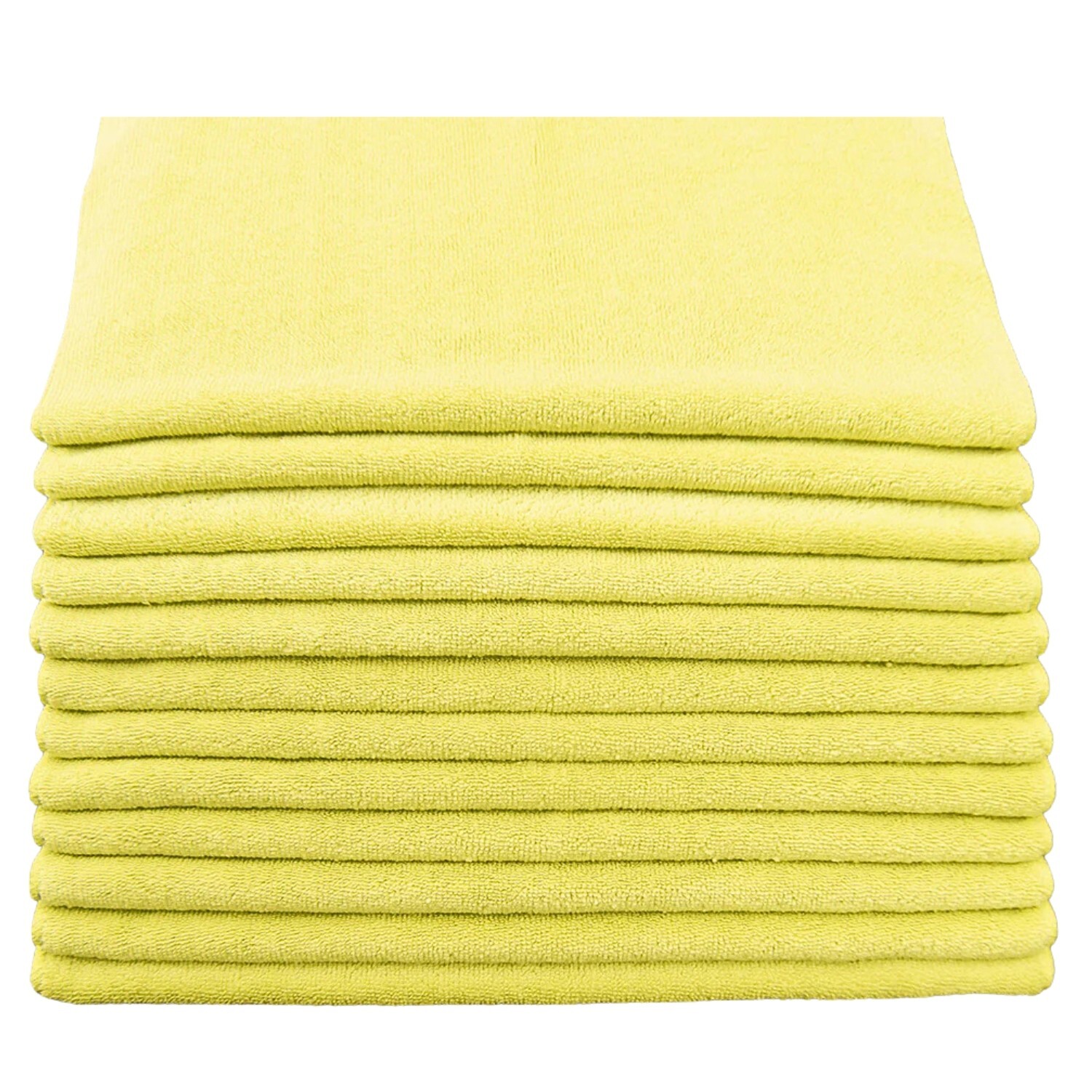 Microfiber Cleaning Cloth Rag Car Polishing, Detailing 16×16 Multi Pack & Colors