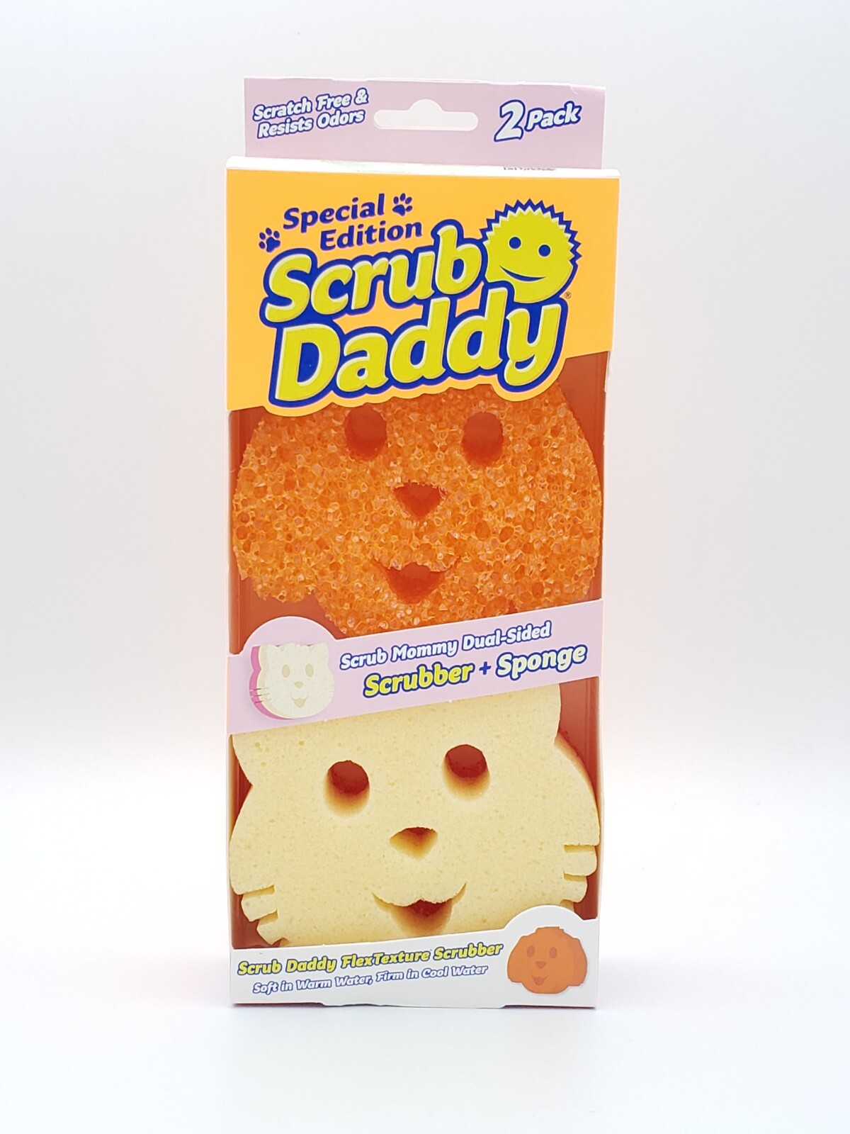 Scrub Daddy Special Edition Dog And Cat 2-Pack Scrub Mommy – Set Of 2