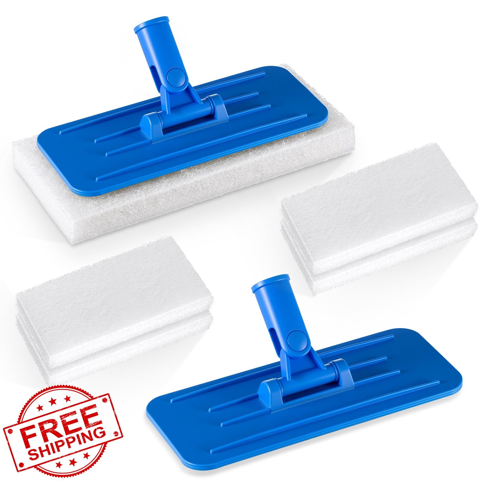 Maxdot 9×3.75 Inch Scrub Pad Holders 6 Pcs