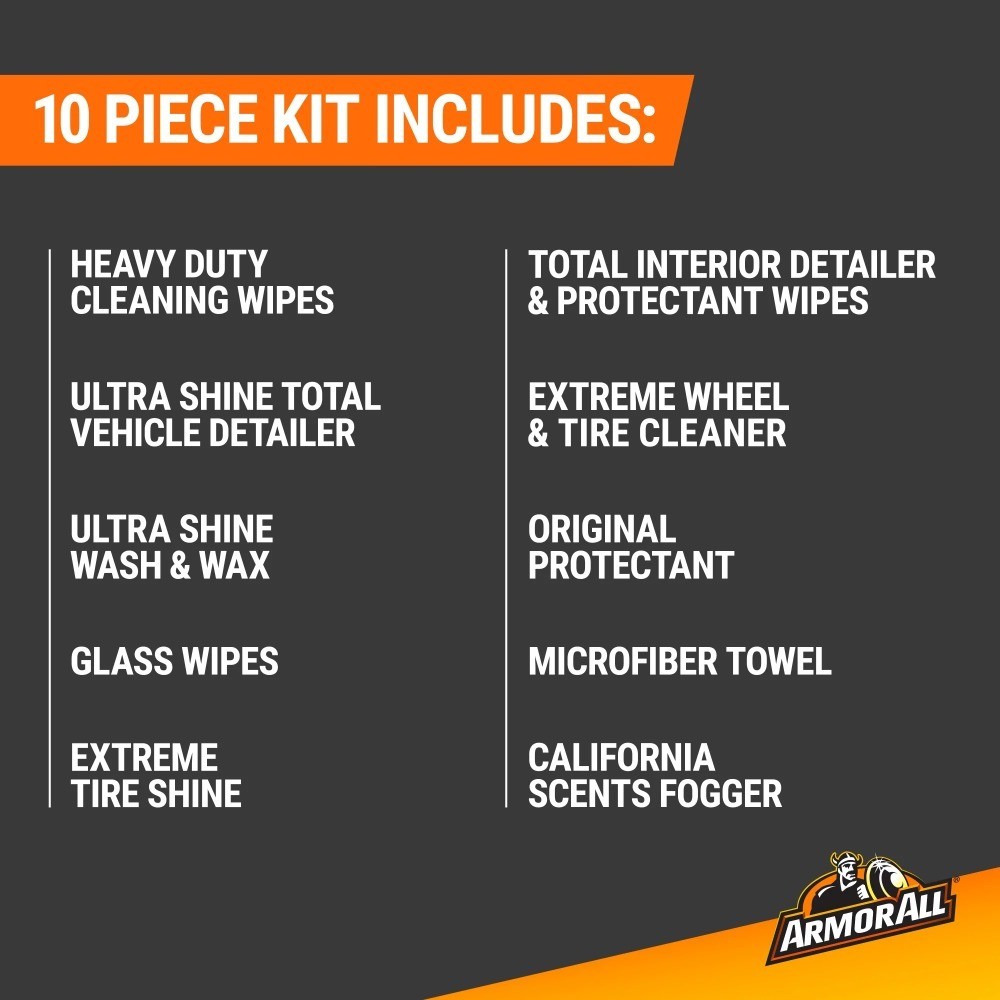 Car Care Cleaning and Automotive Car Wash Kit – 10 Piece Set Car Detailing Kit
