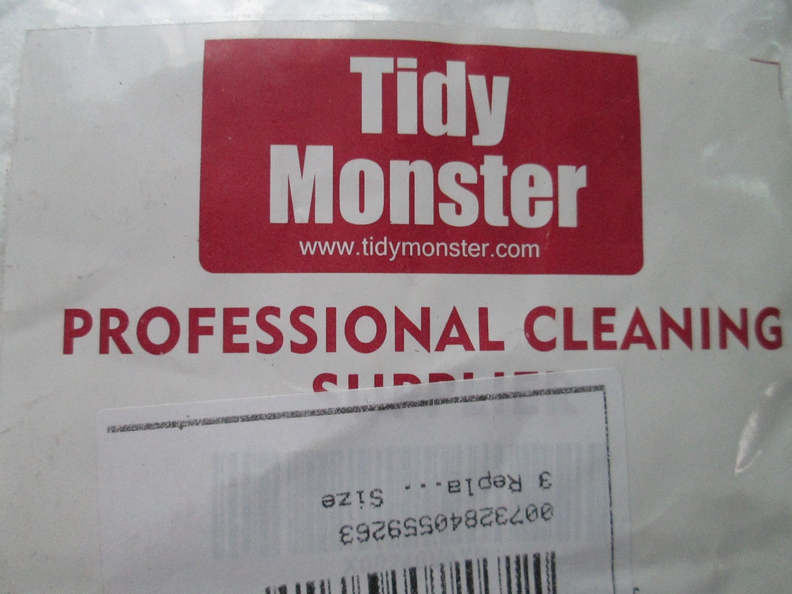 Lot of 5 Tidy Monster Spin Mop Replacement Head, Round Shape Standard Size