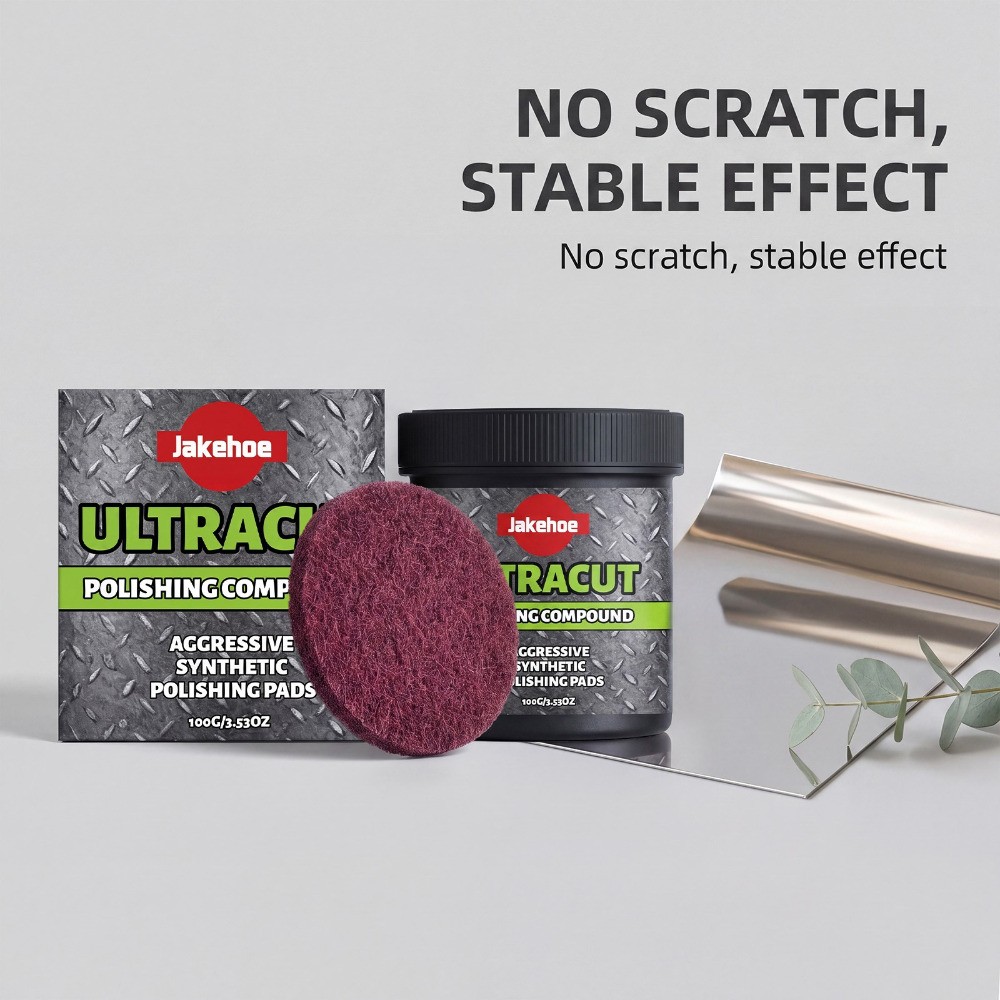 1-3SET 2026 New Ultracut Polish 100G Surface Restoration Compound With Pad~USA
