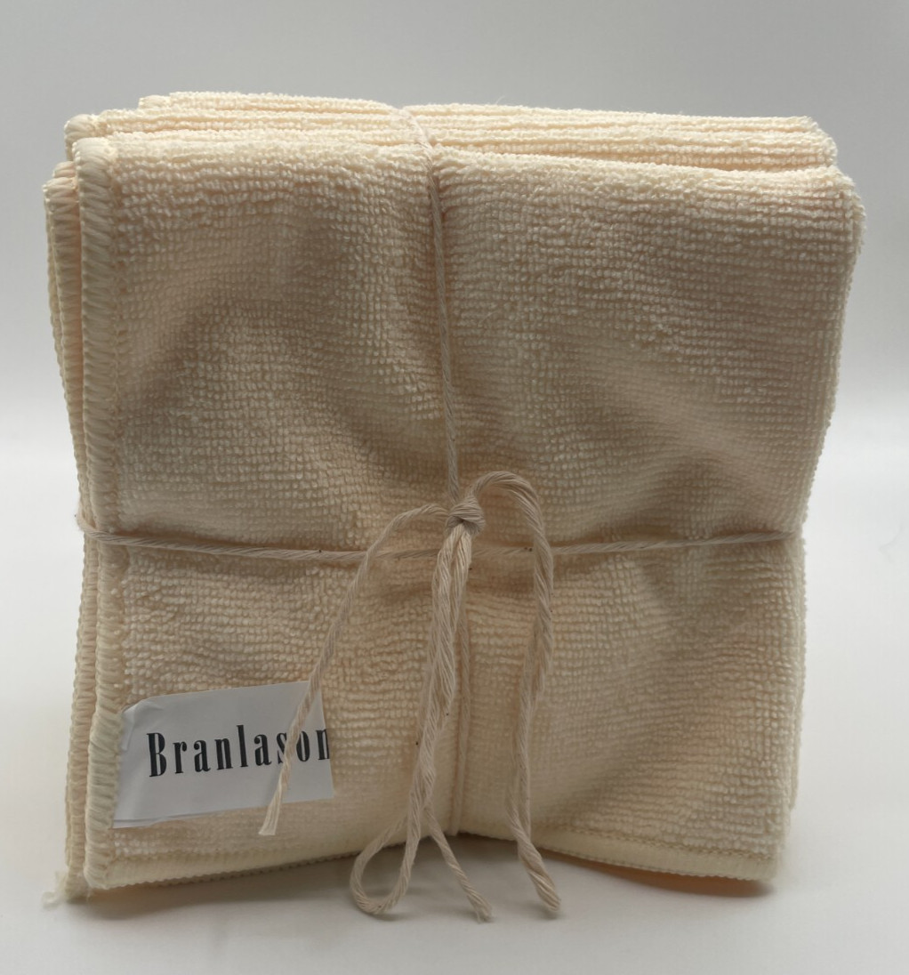Microfiber Cleaning Cloth 12×12-inch Reusable, Non-Abrasive and Washable 10 pack