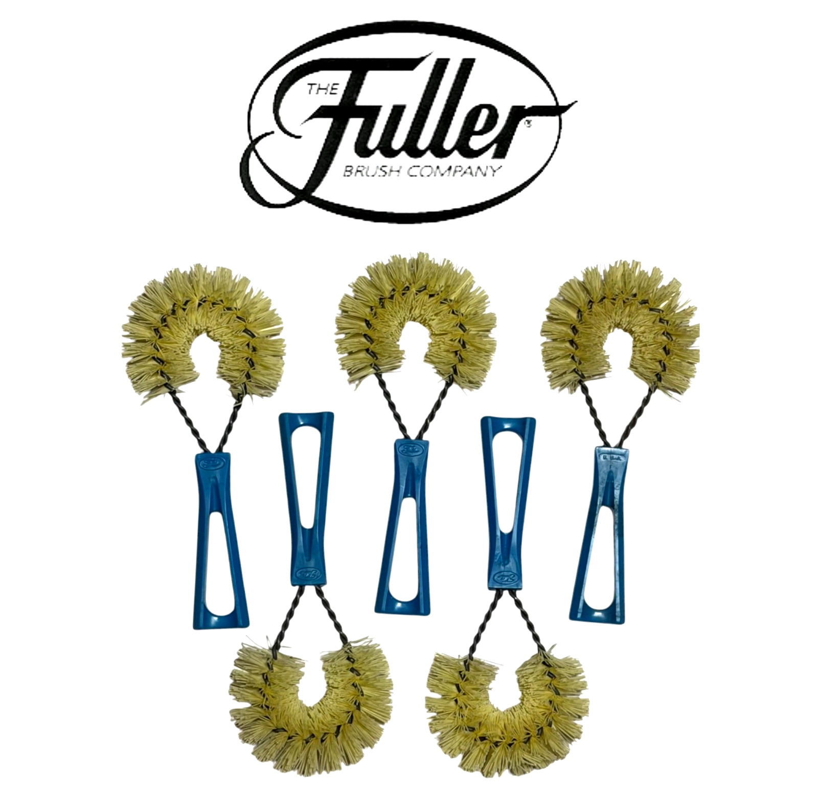 Vintage Fuller Brush VEGETABLE BRUSH Lot of 5 Highly Durable Kitchen Classic NEW