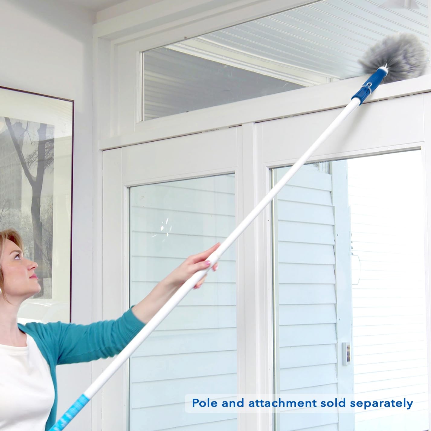 Unger Cobweb & Corner Duster – Dusters for Cleaning, One Size, White/Black