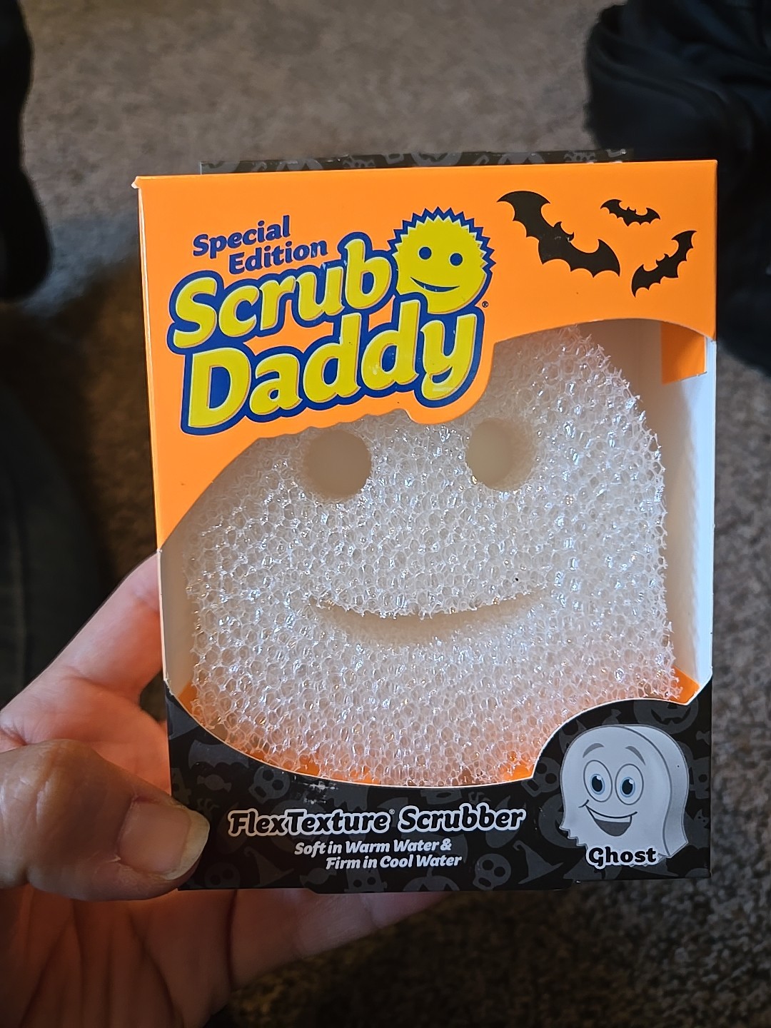 Scrub Daddy Limited Edition Ghost Halloween BRAND NEW