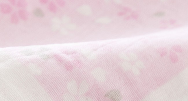Japanese Hand Towel (Senshu Osaka Towel – Sakura) Cotton Towel/Made in Japan