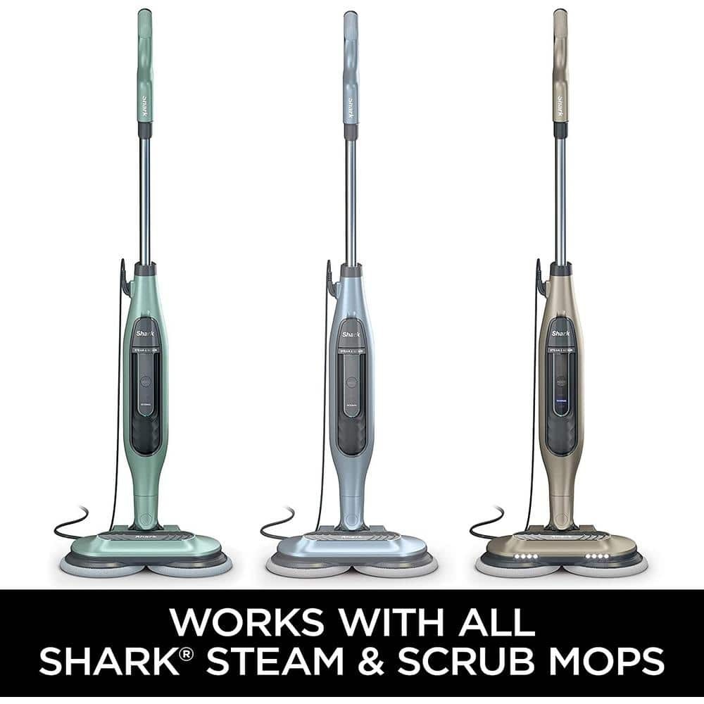 6PK Shark Steam and Scrub Dirt Grip Soft Scrub and Dusting 4-Piece Washable Pads