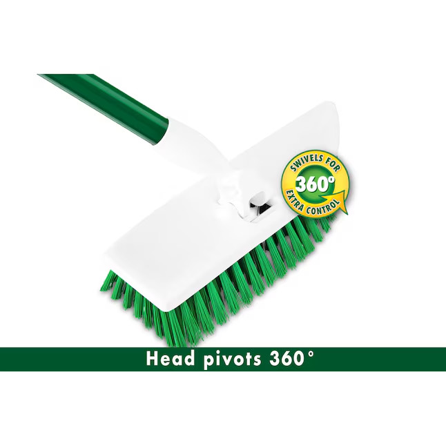 Libman 10.6-in Poly fiber Stiff Deck Brush