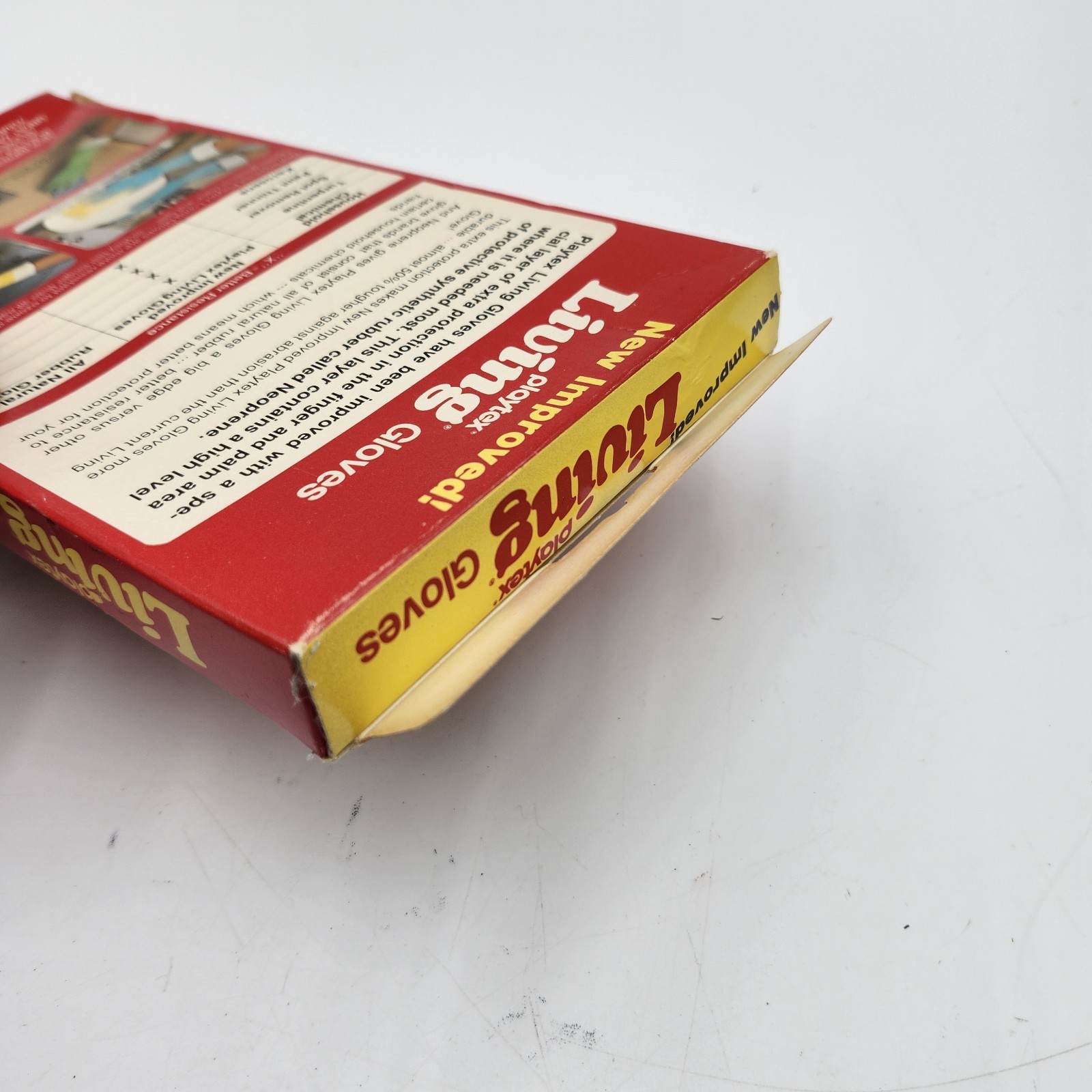 Vintage Playtex Living Gloves Yellow Size Medium Made In USA – NOS