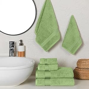Premium Turkish Cotton 2 Pack Bath Towel Set – 27 x 54 inch, Luxurious Hotel Spa