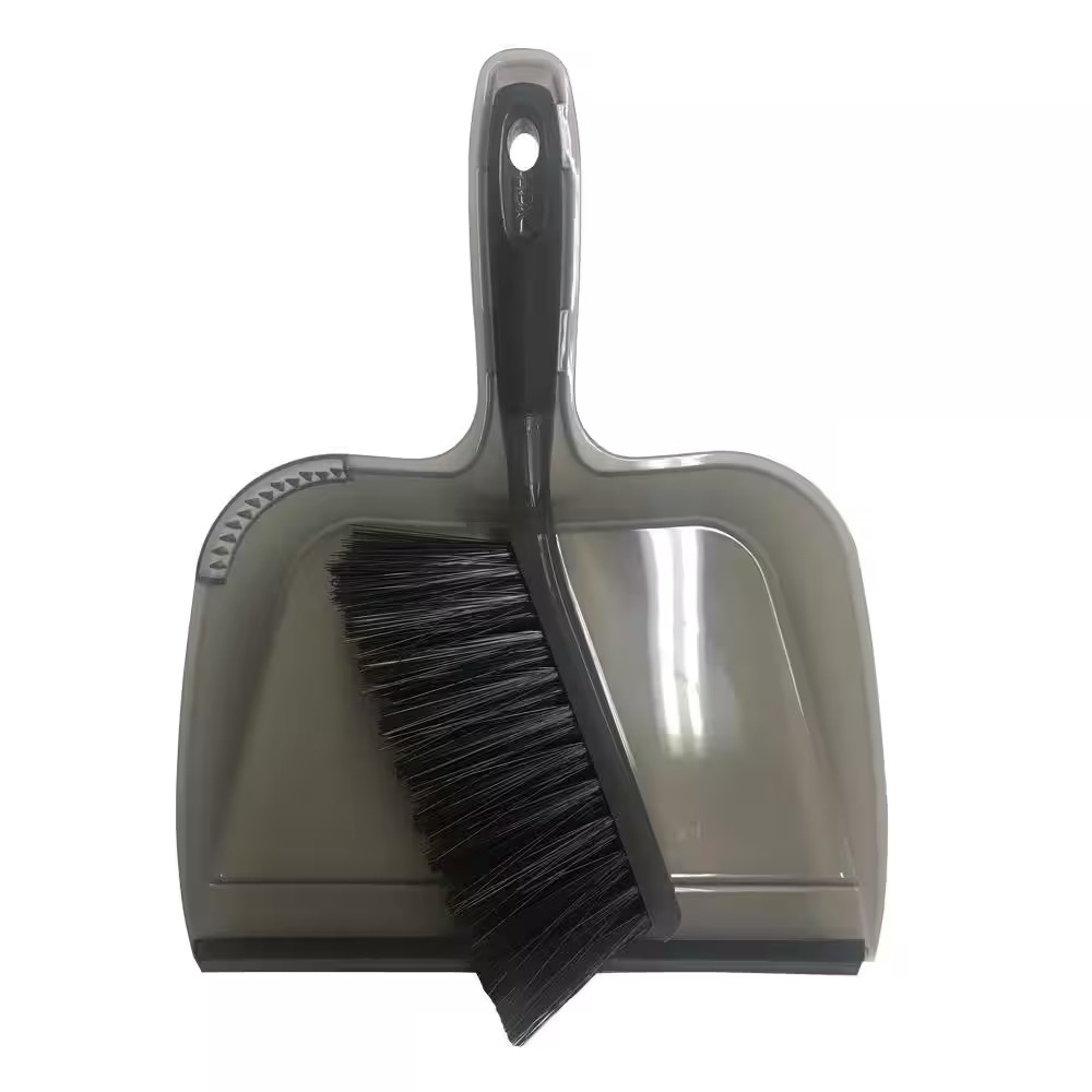 10 In. Dustpan and Brush Set