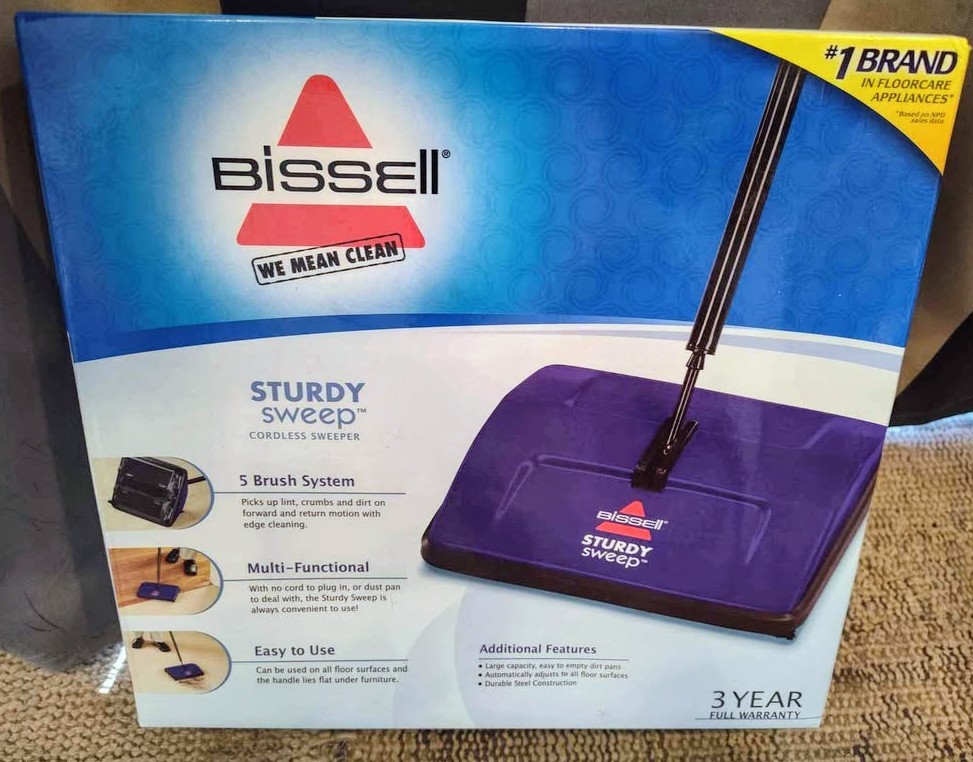 Bissell Sturdy Sweep 5 Brush System Brand New In Box