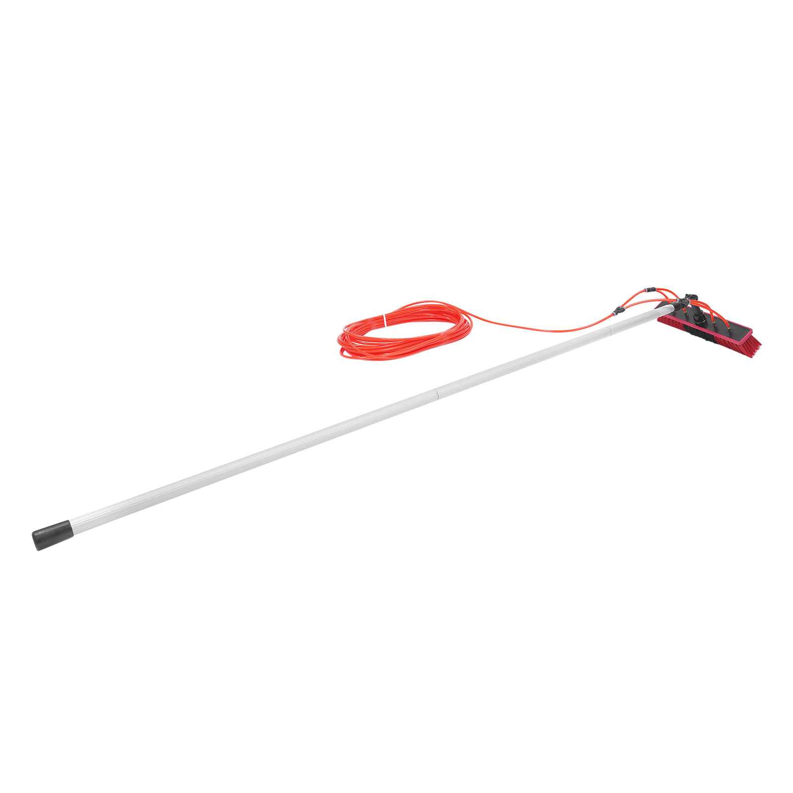 For Window+ Solar Panel Clean Washing 26FT Water Fed Pole Cleaning Brush Tool