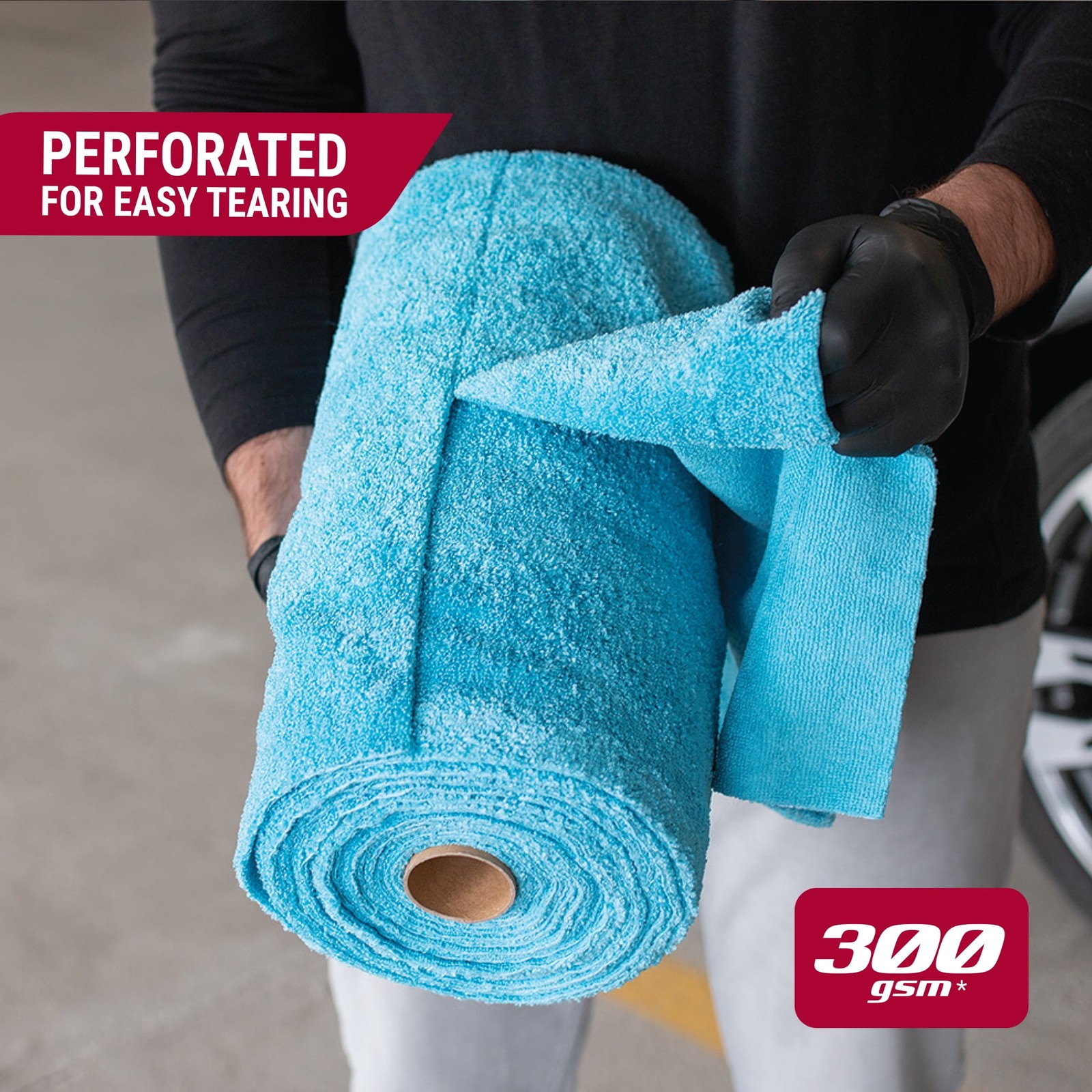 Platinum Series XL Multi-Purpose Microfiber Cleaning, Detailing Towels, 50 Count