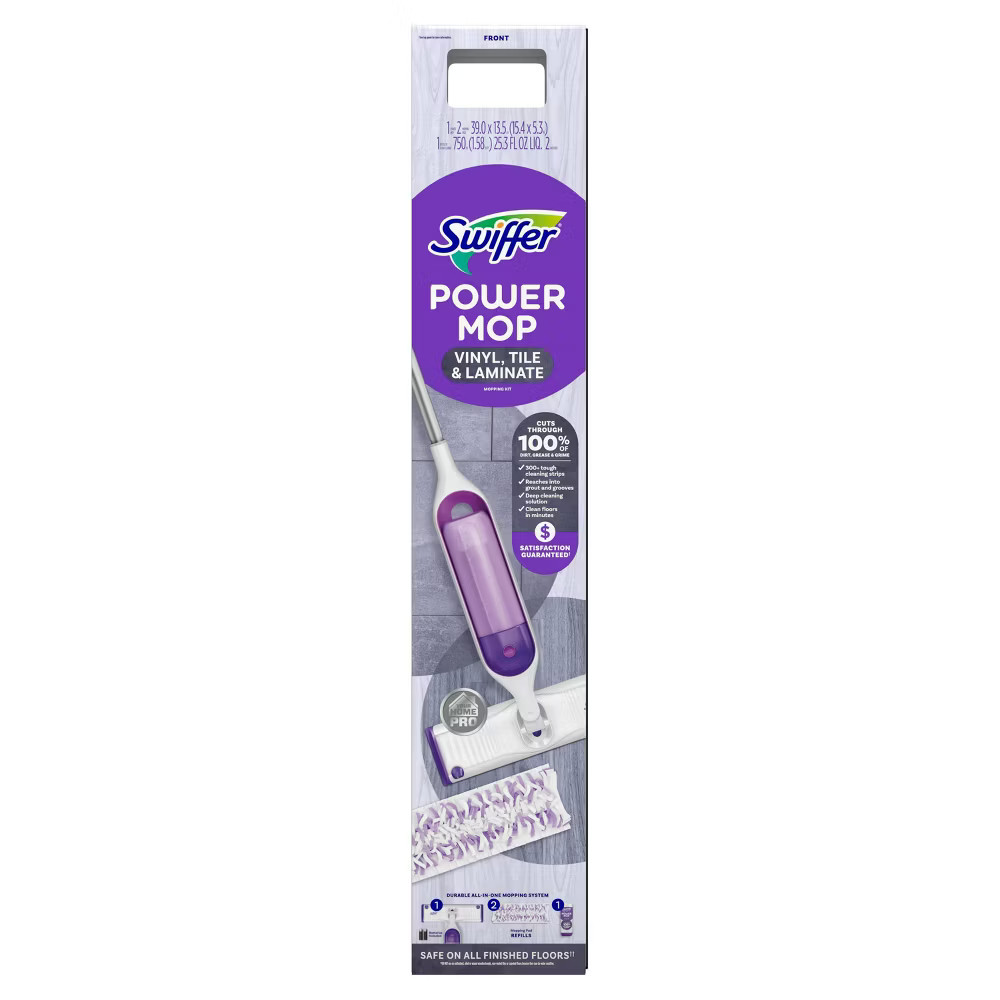 Swiffer PowerMop Mops & Brooms – 4ct