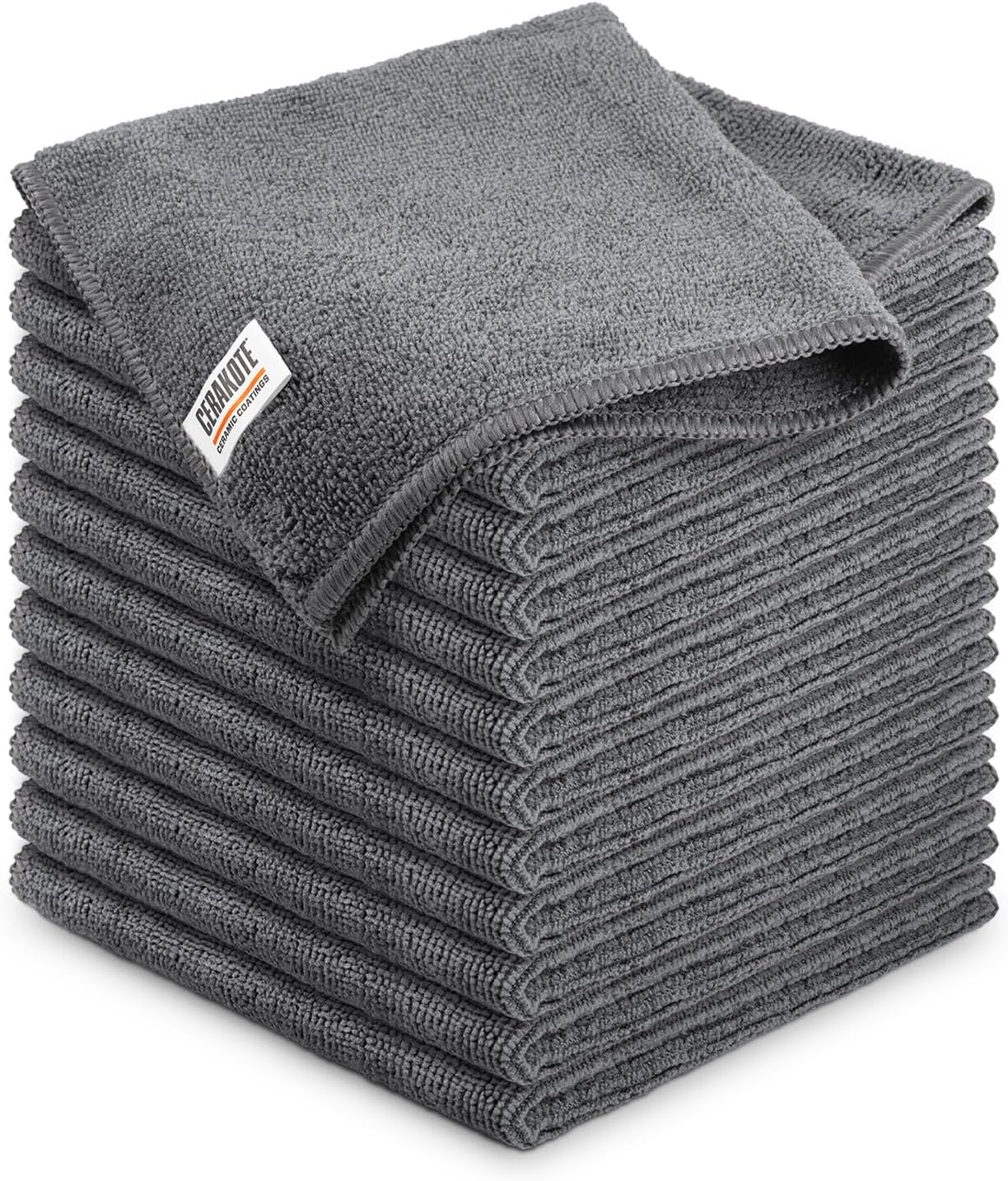 Microfiber Towels (12 Pack) – Cleaning and Application Towels – Durable 300 GSM