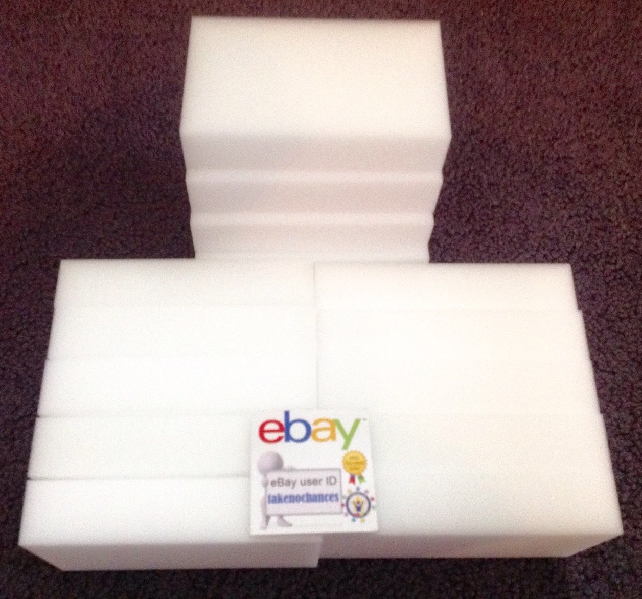 15 PREMIUM Grade Melamine Sponge Eraser BULK PACK 3/4″ Works Like Magic!