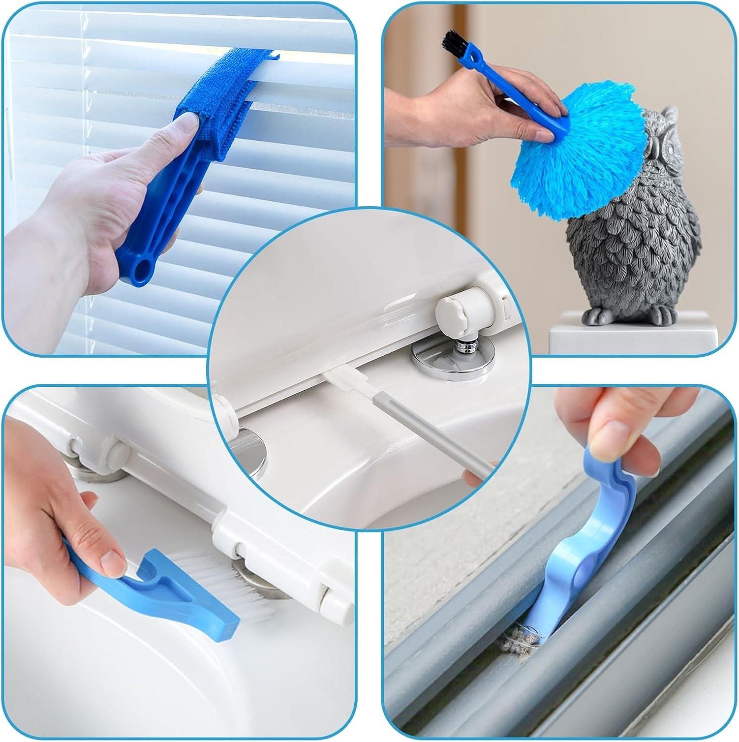 Complete 27pc Duster Set with 100 Inch Telescoping Pole for Hard-to- Areas