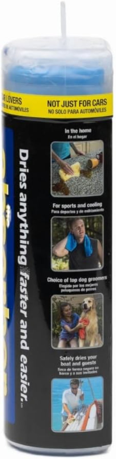 the absorber Large 27-Inch x 17-Inch, Blue – Synthetic Drying Chamois Cloth …