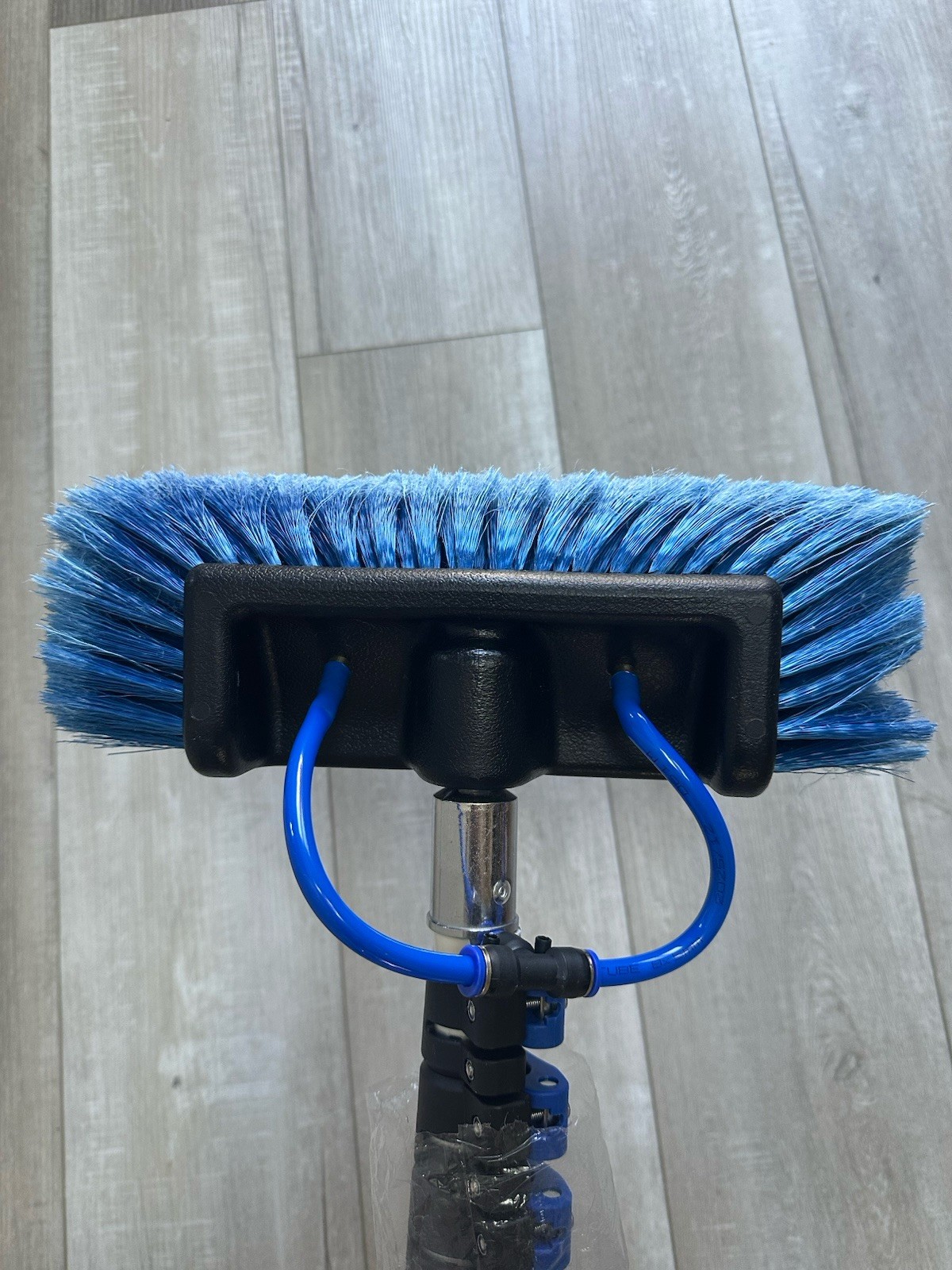 24FT Water Fed Solar Panel Cleaning Kit, Telescopic Solar Panel Cleaning Brush