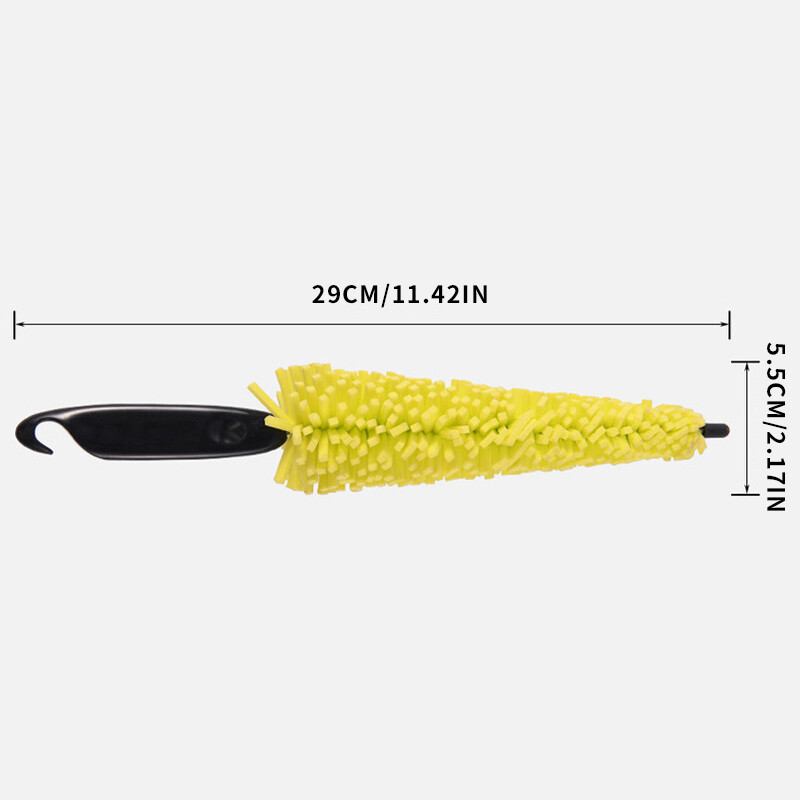 Car Wheel Cleaning Brush Rim Tire Detailing Automotive Motorcycles Sponge Care