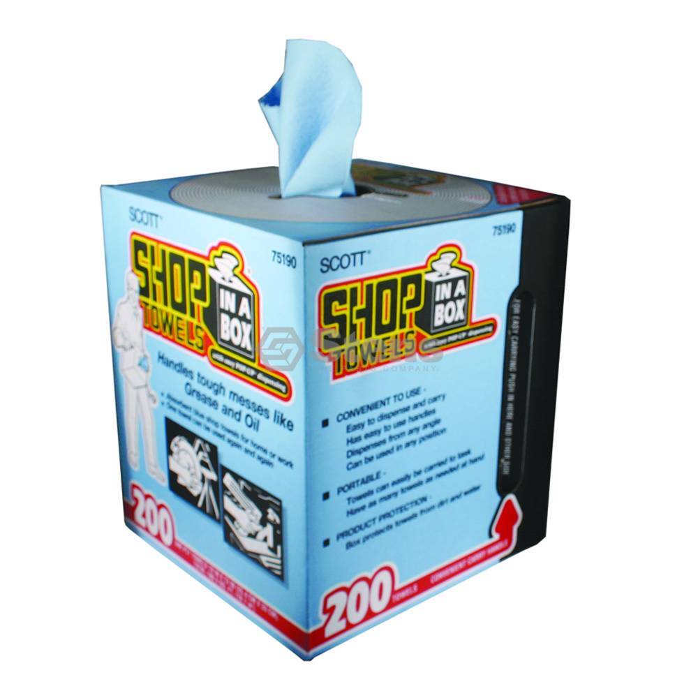 Stens Shop Towels 200 Count Box 752-418