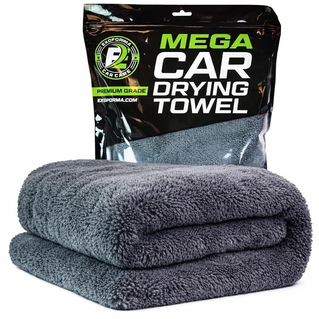 Ultra-Absorbent Car Drying Towel – 1200 GSM Microfiber, Streak-Free, 24”x36