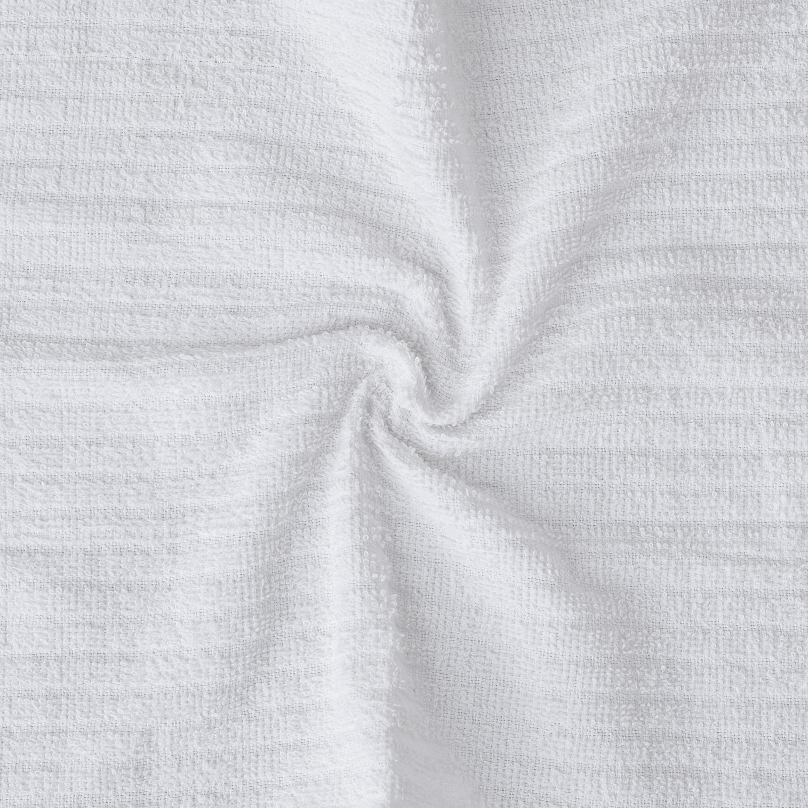 White Terry Cloth Rags (16 Pack) 16″x19″ Inches Ribbed – Lint Dish Cloth Mult…
