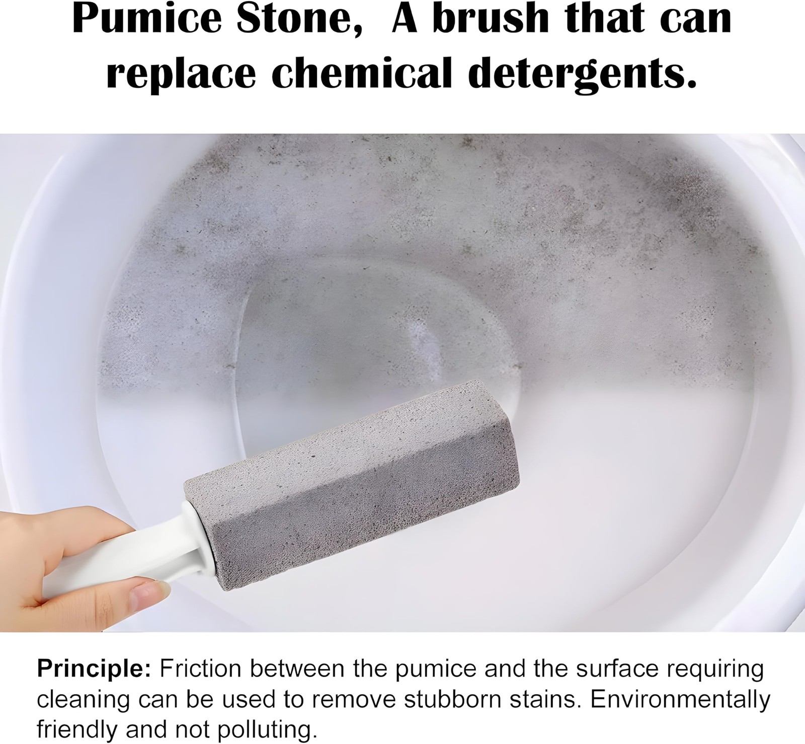 Bexter 2-Pack Value Toilet Bowl Pumice Cleaner with 1 Count (Pack of 2)