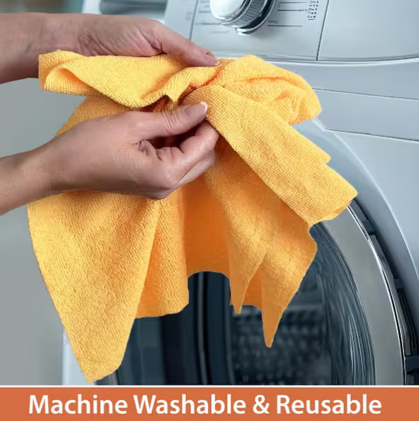 Easy-Tear 12 in. x 12 in. Microfiber Cloth Roll (50 count)- New, Free Shipping