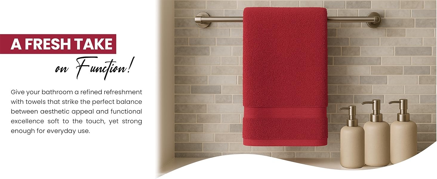 Luxury Hand Towels – 550 GSM, 16×27 Inch, Pack of 6, 100% Ring Spun Cotton –