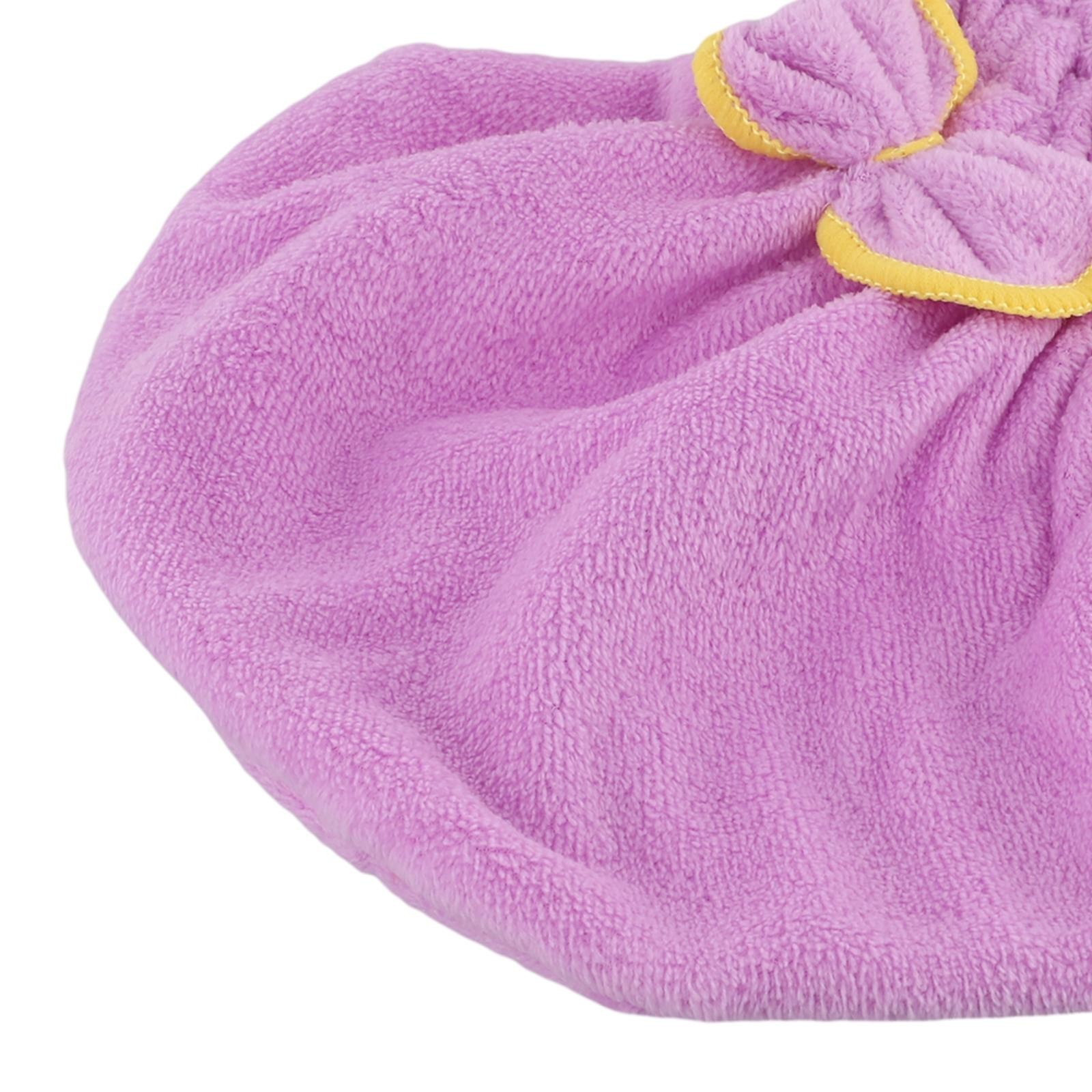 Microfiber Solid Color Hair Hat Fast Drying Head Wrap Turban 6 Color Options