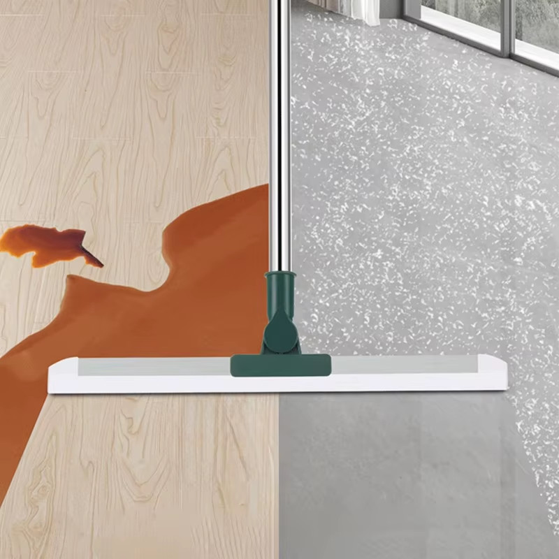 Silicone Scraper Broom Floor Squeegee Glass Wiper Bathroom Cleaning Tool Durable