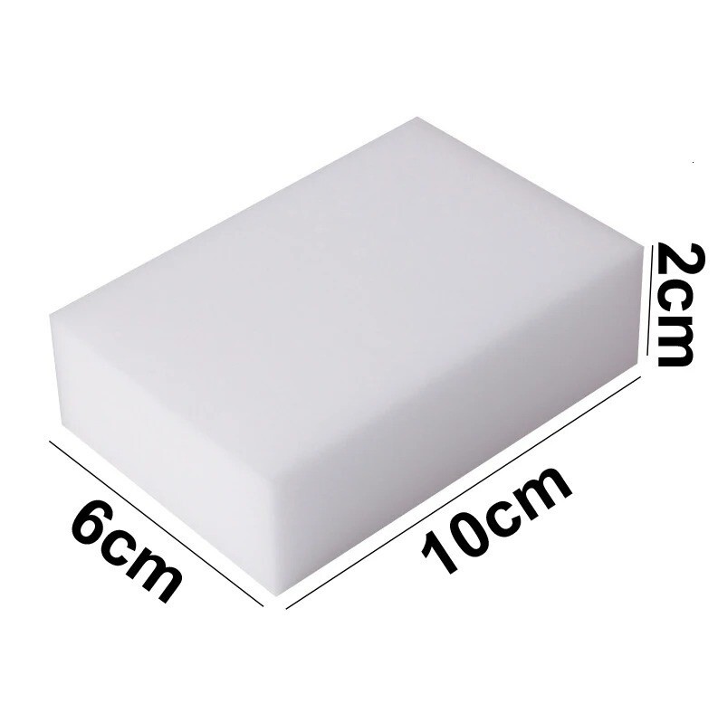 100pcs Gray Sponge Magic Melamine Erase Premium Cleaning Foam Thick Washing Bulk